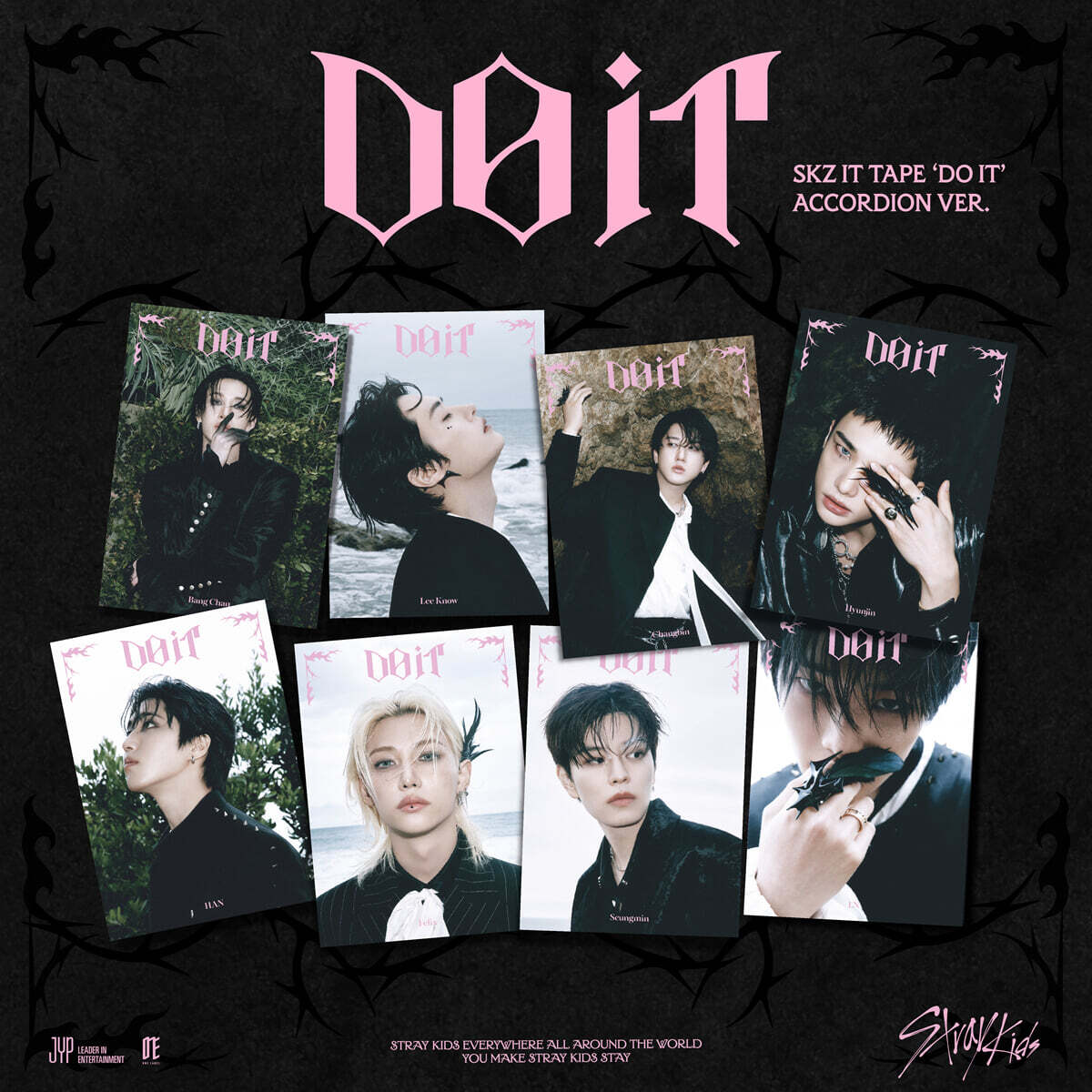 POB] Stray Kids - SKZ IT TAPE [DO IT] (ACCORDION VER.) SET