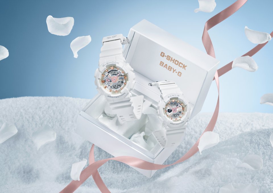 G-SHOCK・BABY-G” 冬季限定のペアウオッチシリーズが 2つの