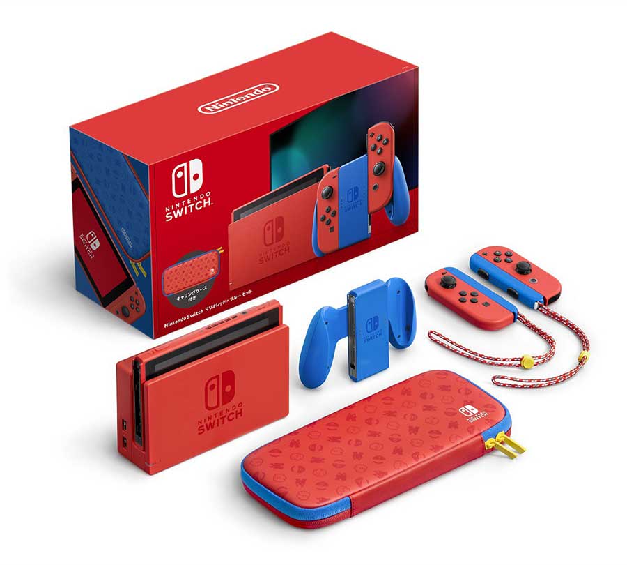 マリオモチーフの特別仕様Nintendo Switch、2月12日発売 - AV Watch