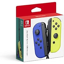 Amazon.co.jp: 【任天堂純正品】Joy-Con(L) ブルー/(R) ネオンイエロー