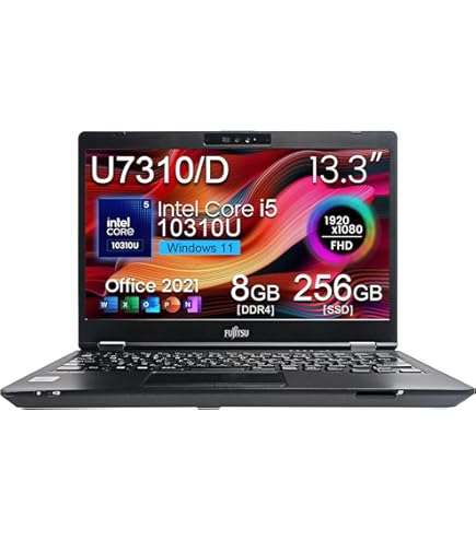 Amazon.co.jp: 【整備済み品】富士通 ノートパソコン Lifebook U9310