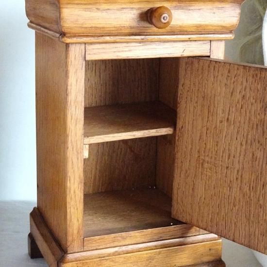 アンティーク ドールハウス | フランス ドール家具 ミニチュア オーク