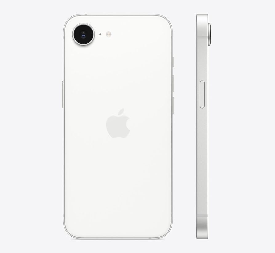 Amazon.com: Apple iPhone 16e, 128GB, eSIM, White for T-Mobile