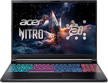 Amazon.com: acer Nitro V 16S 16” WUXGA IPS 180Hz Gaming Laptop