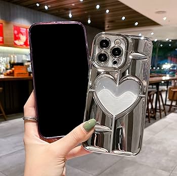 Amazon.com: Pretaco for iPhone 14 Pro Max Case, [Premium Chrome
