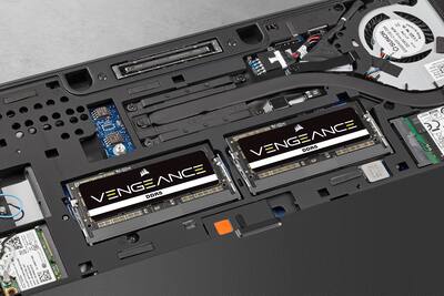 CORSAIR VENGEANCE 32GB (1x32GB) DDR5 4800MHz C40 SODIMM Laptop