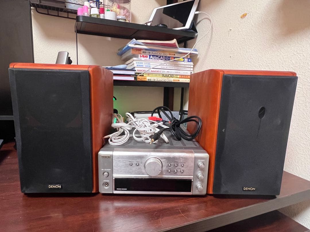 DENON ミニコンポ 2ウェイスピーカー デノン、フルサイズのノウハウを投入したミニコンポ