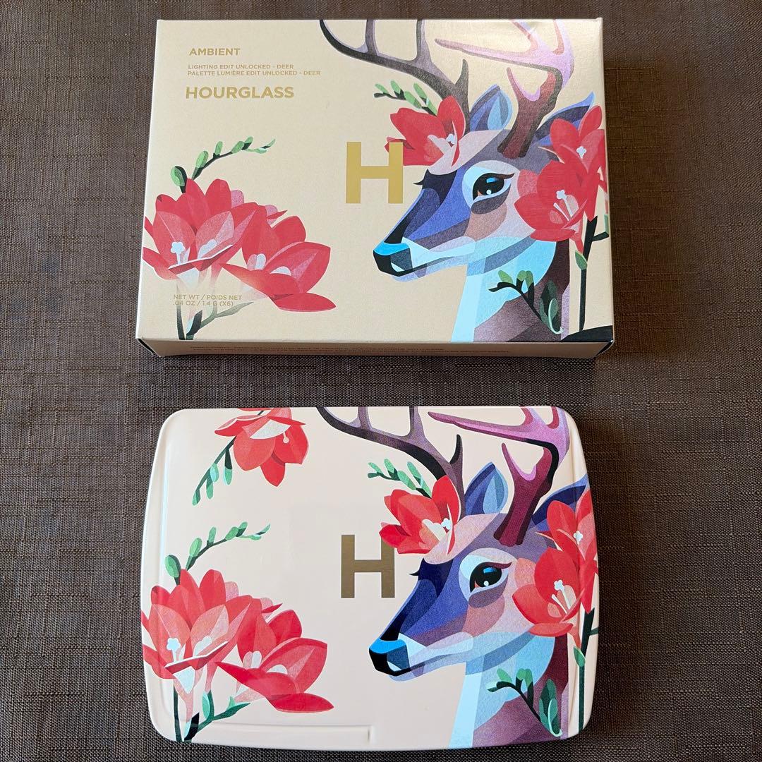 【週末限定価格】Hourglass アンビエントライティングエディットDEER Hourglass Ambient Lighting Edit Unlocked 2025 Deer Palette 6x1.4g