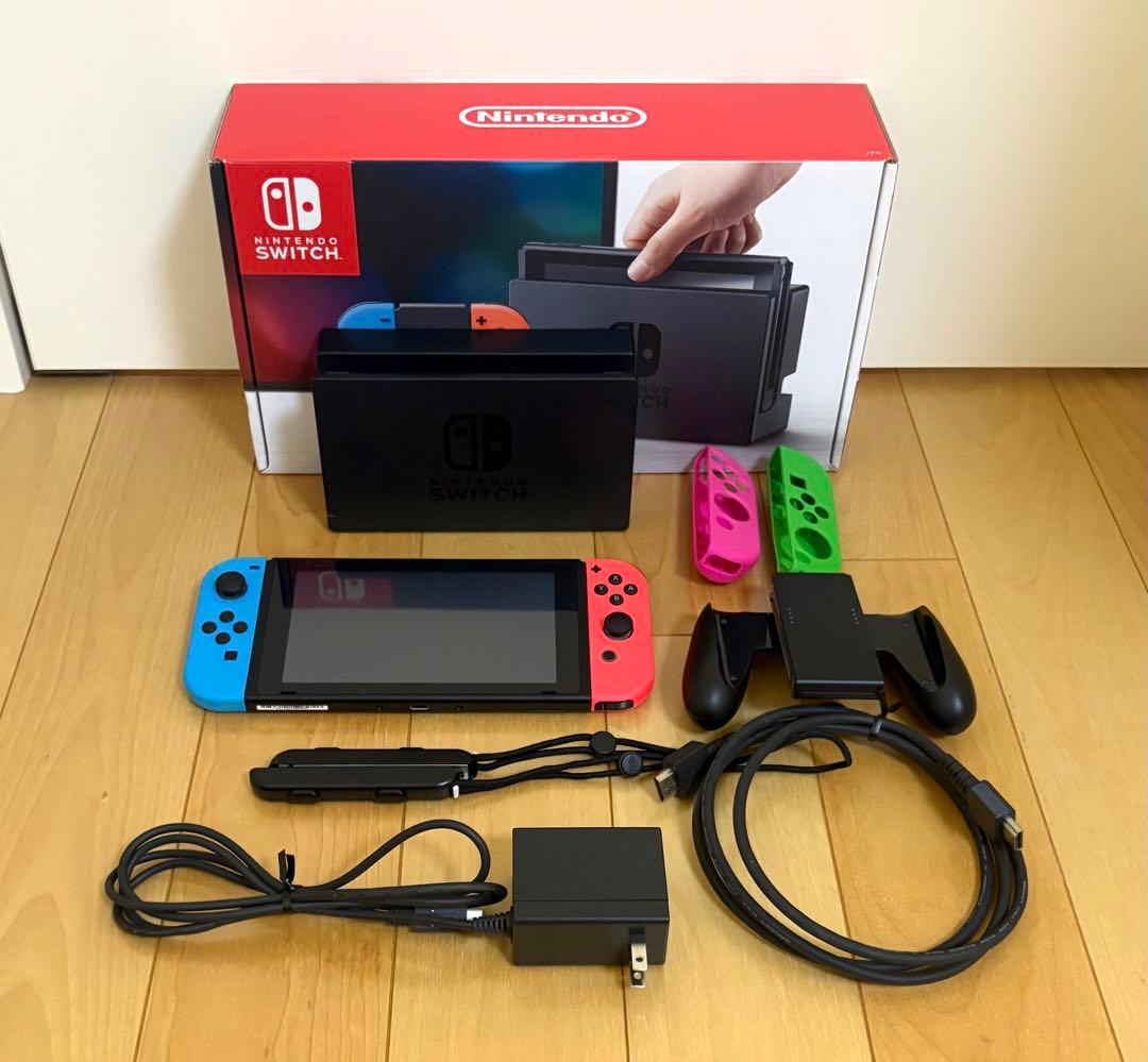 任天堂 Nintendo Switch ネオンブルー/ネオンレッド Nintendo Switch ネオンブルー・ネオンレッド 任天堂 ゲーム機 本体