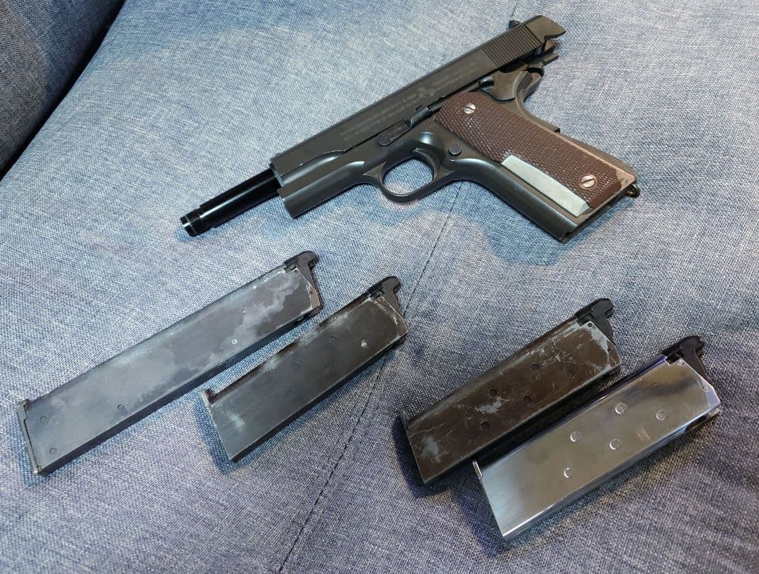 東京マルイM1911A1 コルト M1911A1ガバメント【ホップアップ】 - エアーハンドガン（10才