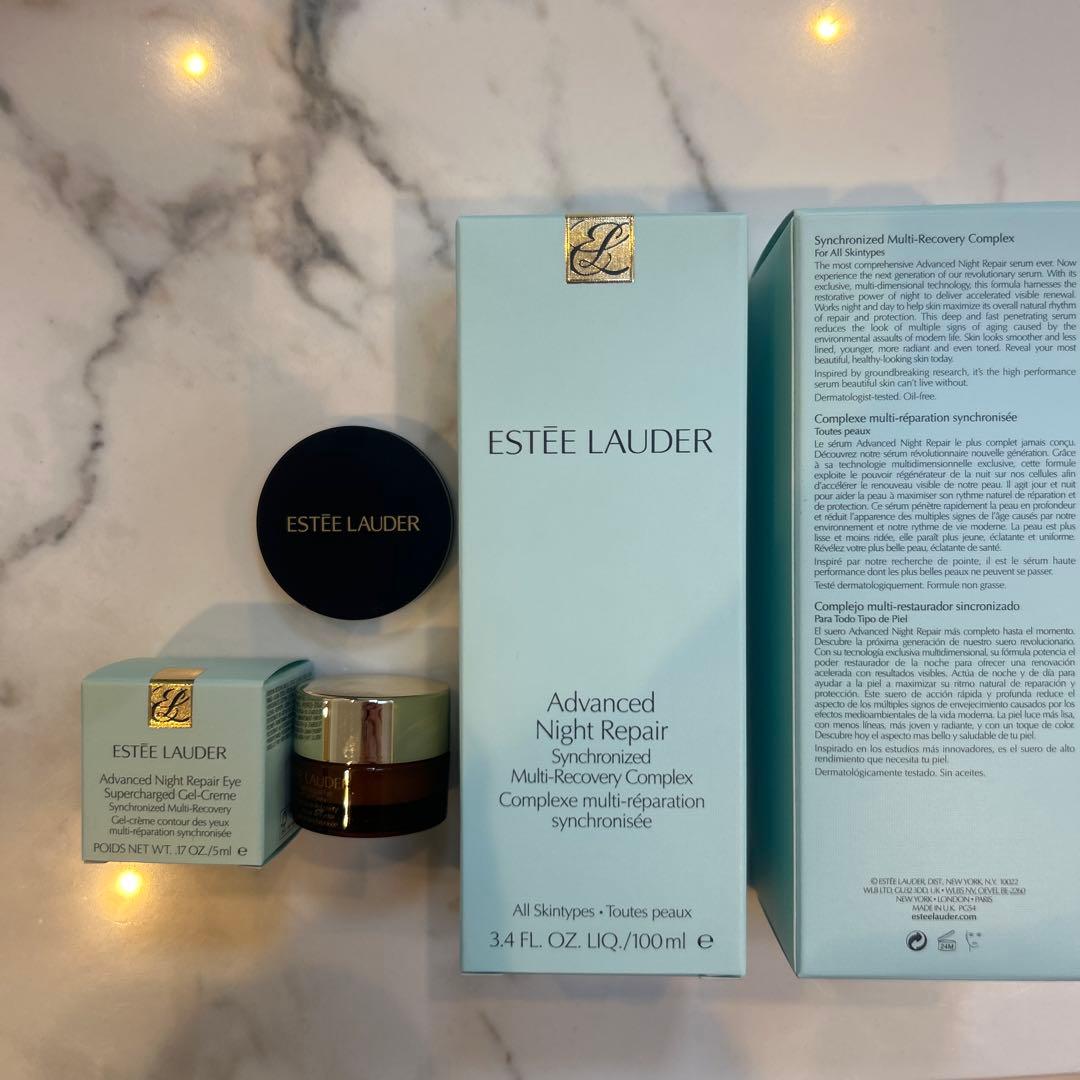 ESTÉE LAUDER 100ml×2 アドバンスナイトリペア　アイクリーム等 エスティ ローダー人気No.1美容液「アドバンス ナイト リペア」の新