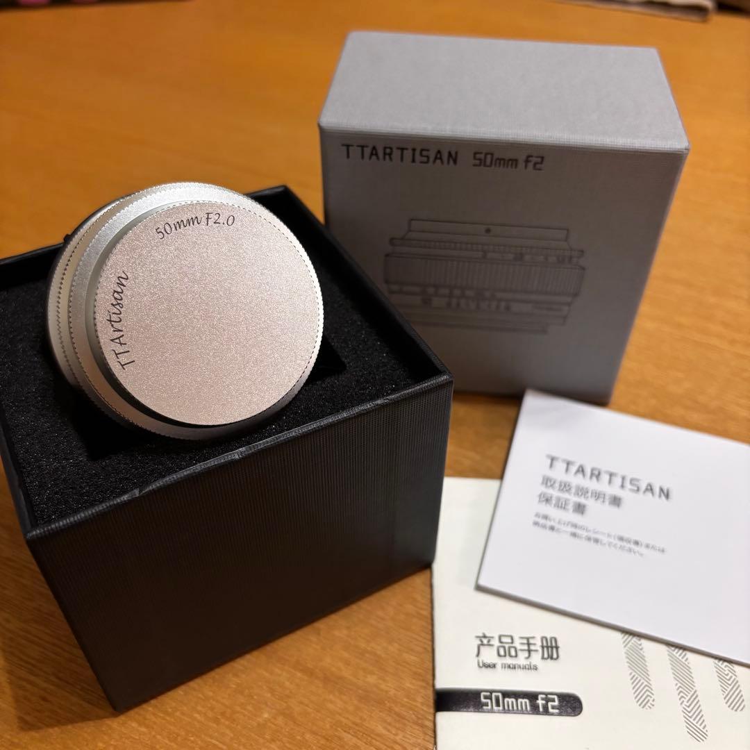 銘匠光学 ttartisan 50mm f2 シルバー zマウント 焦点工房 / マウントアダプター専門店