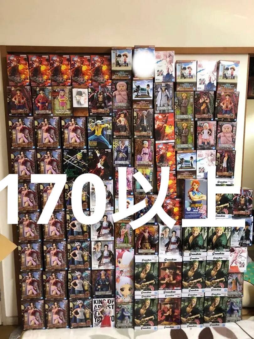 ワンピース　フィギュア　まとめ売り　新品未開封　170個以上 ワンピース フィギュア まとめ売り - メルカリ