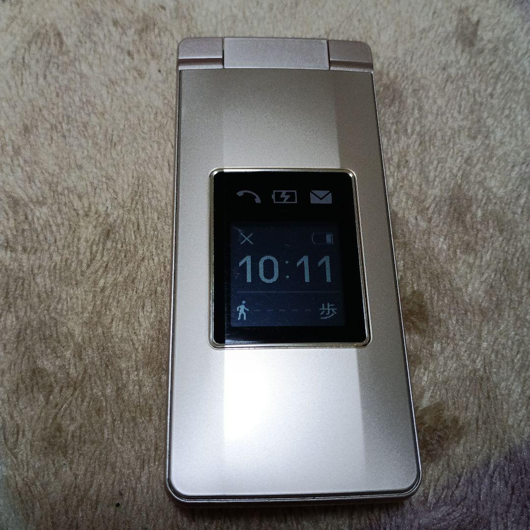 SHARP Softbank かんたん携帯10 ゴールド NP807SH SHARP（シャープ） Softbank かんたん携帯10 NP807SH ゴールド 携帯