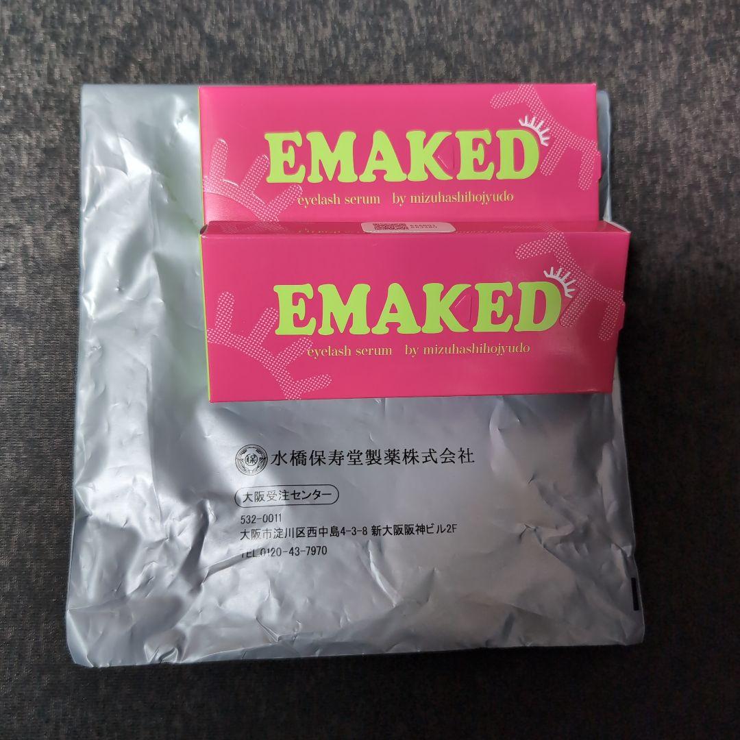 【正規品】EMAKED まつ毛美容液 2本セット★ EMAKED（エマーキット） まつげ美容液 EMAKED 2ml 2個セット 正規品 QR